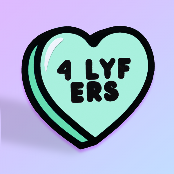 4 LYFERS' Candy Heart Card - Image 4