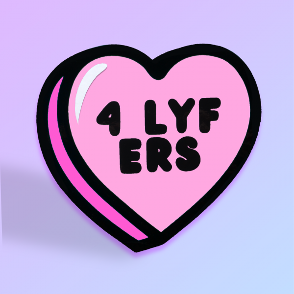 4 LYFERS' Candy Heart Card - Image 2