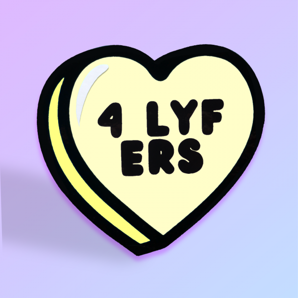 4 LYFERS' Candy Heart Card - Image 5