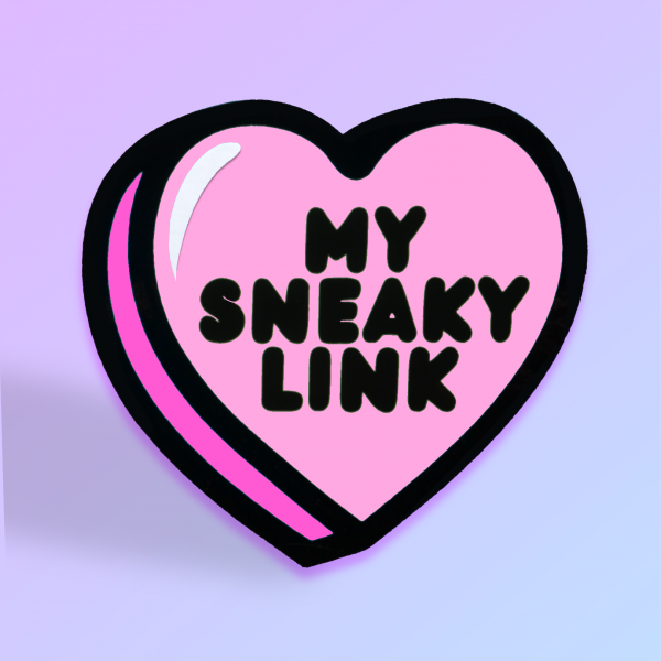 My Sneaky Link' Candy Heart Card - Image 2