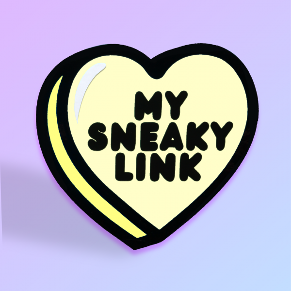 My Sneaky Link' Candy Heart Card - Image 5